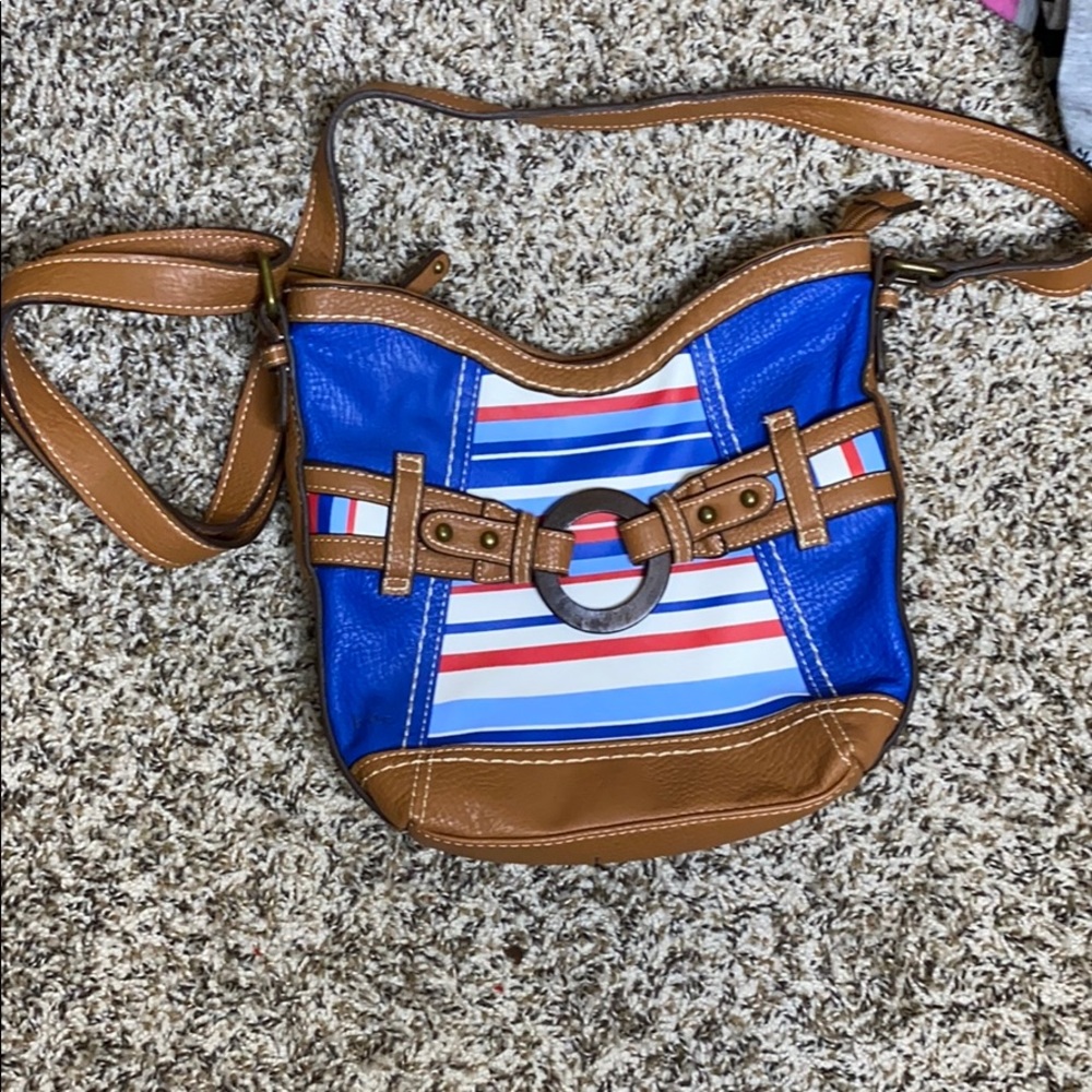 Crossbody sailor inspired bag